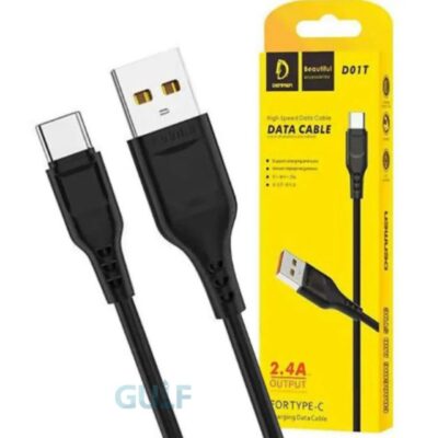 کابل شارژ تایپ سی دنمن D01T