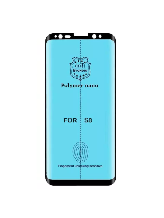 S8 برچسب گلس نانو پلیمر سامسونگ S8 - تصویر 1